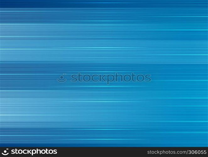 Bright blue abstract lines background