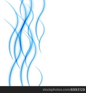 Bright blue waves abstract background. Bright waves abstract background