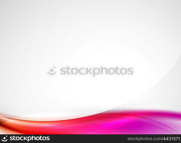 Bright color wave with blur and glowing effects. Bright color wave with blur and glowing effects. Abstract background