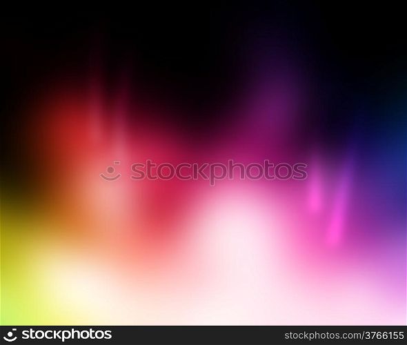 bright colorful abstract in vivid beautiful lights