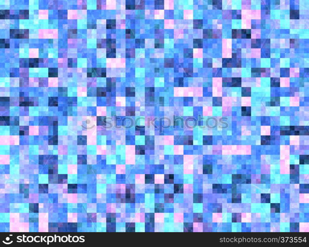 Bright colorful background with mosaic pattern