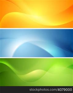 Bright corporate abstract template design