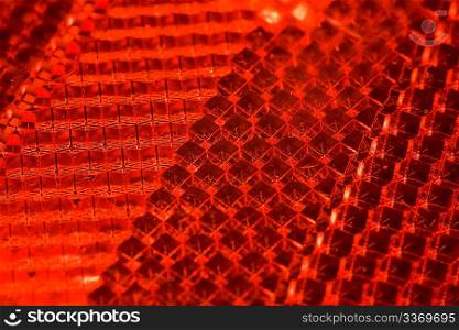 bright red abstract textural pattern, Fragment of cataphot