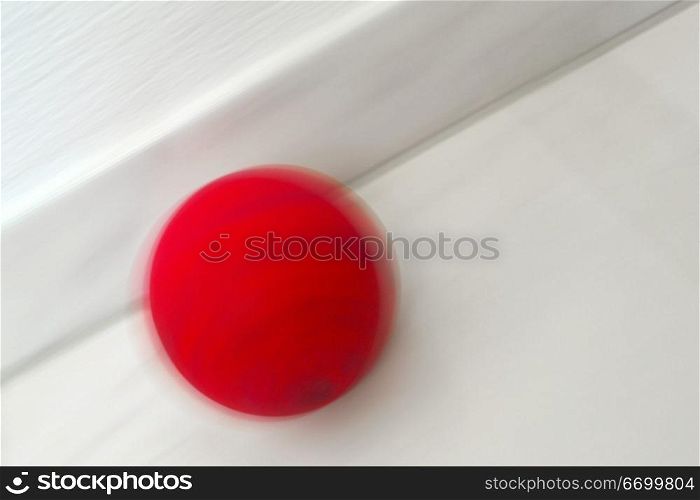 Bright Red Ball
