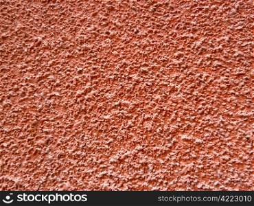 bright red textured surface