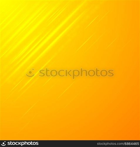 Bright shiny orange stripes background