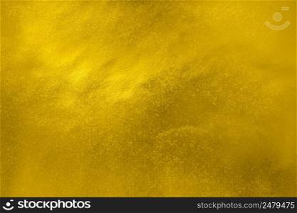 Bright shiny yellow gold paper background texture