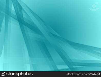 Bright soft turquoise stripes abstract background