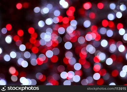 Bright unfocused color lights holiday background