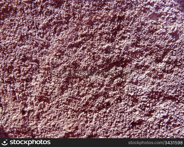 brightly colored pink concrete