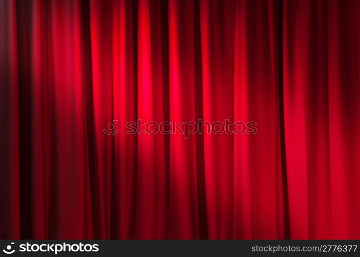 Brightly lit curtains for your background