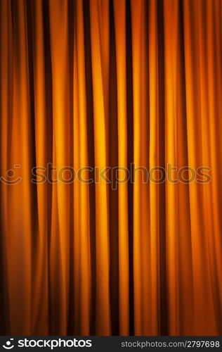 Brightly lit curtains for your background