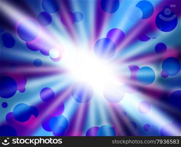 Brilliant Dots Background Meaning Round Spots And Brightness&#xA;