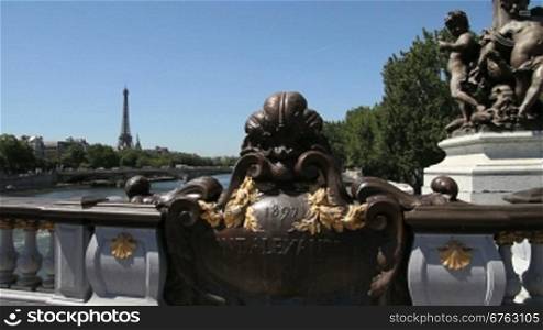 Brncke nber die Seine in Paris(Pont Mirabeau)