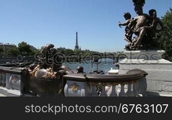 Brncke nber die Seine in Paris,(Pont Mirabeau)