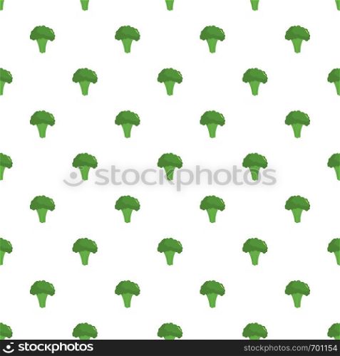 Broccoli pattern seamless in flat style for any design. Broccoli pattern seamless