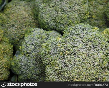 Brocoli for sale at the Farmers Market