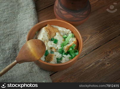 Brotsuppe - Franconian bread soup