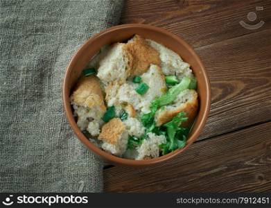 Brotsuppe - Franconian bread soup
