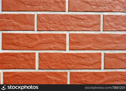 brown brick wall for backgrounds and texture