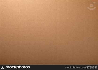 Brown cardboard carton texture for background. Top view
