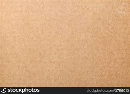 Brown cardboard carton texture for background. Top view