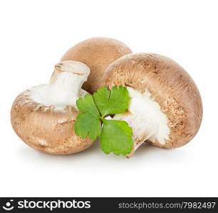 Brown champignons mushrooms