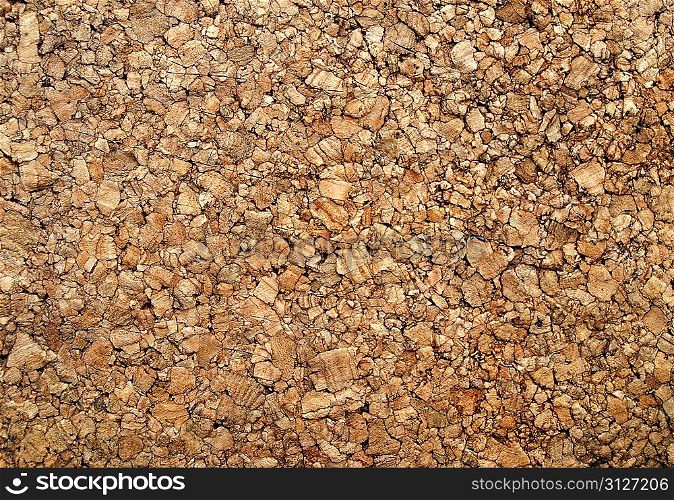 Brown cork wood back ground