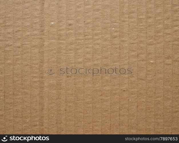 Brown corrugated cardboard background. Brown corrugated cardboard useful as a background