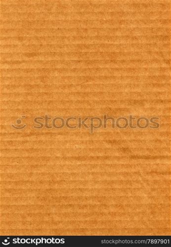 Brown corrugated cardboard background. Brown corrugated cardboard useful as a background