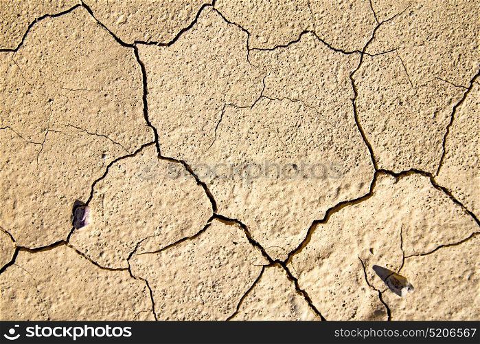 brown dry sand in sahara desert morocco africa erosion and abstract