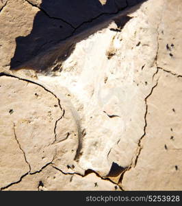 brown dry sand in sahara desert morocco africa erosion and abstract