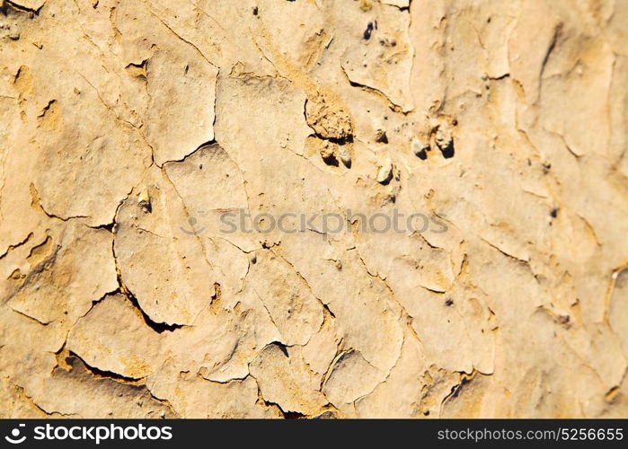 brown dry sand in sahara desert morocco africa erosion and abstract