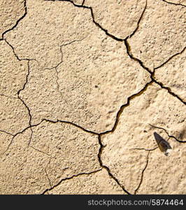 brown dry sand in sahara desert morocco africa erosion and abstract