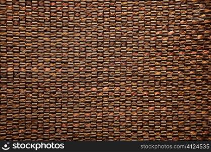 Brown fabric and leather texture background pattern