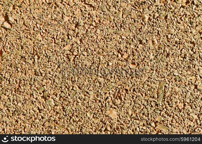 Brown grained background on road