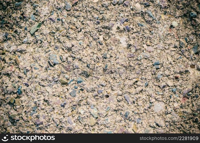 Brown grunge wall stone background or texture solid rock