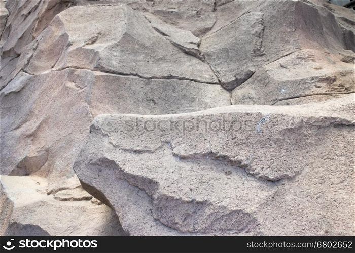brown large rock formation stone outdoor desert