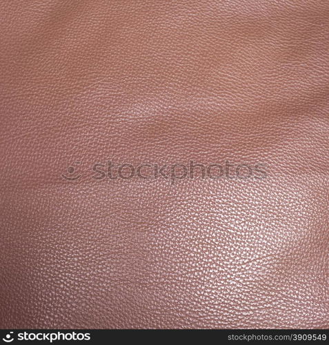 Brown leather texture closeup