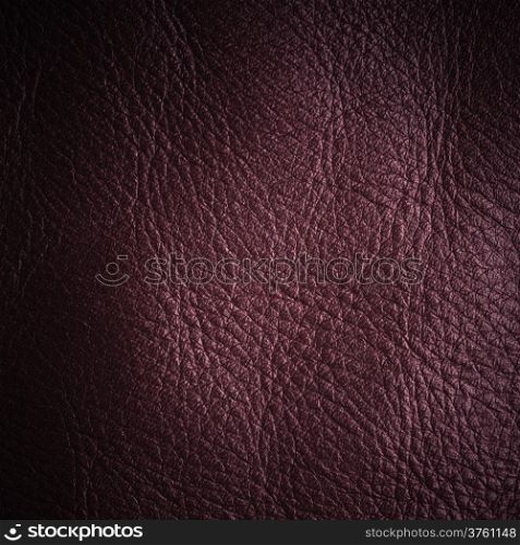 Brown leather texture closeup grunge background. Country western background, cowboy rawhide design, abstract pattern. Square format