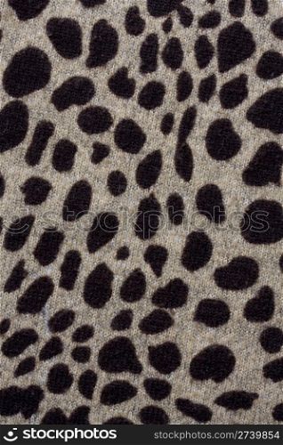 Brown leopardskin Pattern fabric background