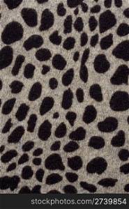Brown leopardskin Pattern fabric background