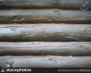 brown log wall. beautiful background