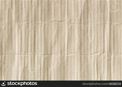 Brown Paper corrugated cardboard texture as a background for presentation, abstract recycle paper texture for design