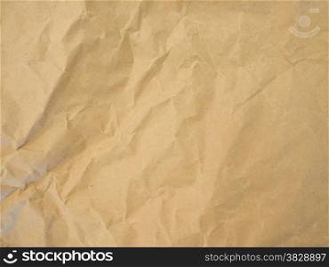 Brown paper. Sheet of brown paper useful as a background