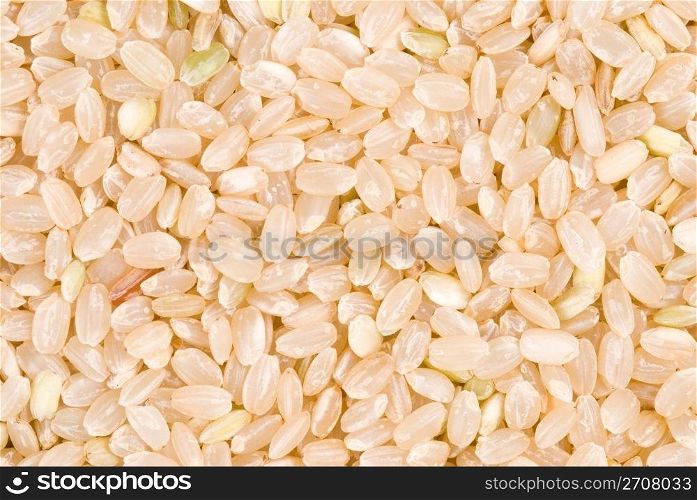 brown rice as background, main food of chinese