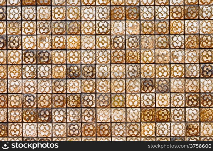 Brown Tile Background