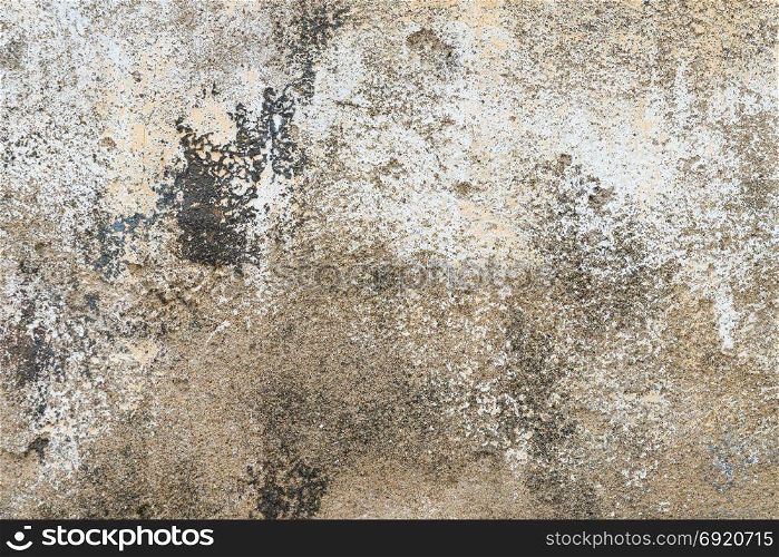 Brown wall background. Wall with corrosion mark. Background and wall.