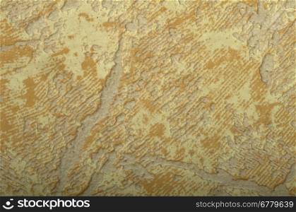 Brown wallpaper texture. Close up part of wallpaper