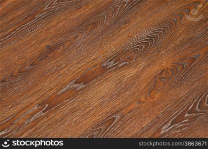 Brown wood grain parquet texture. Wooden background